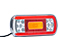 LED Baklys SCANDI-130 Hø 220x100x50,5mm 12-24V inkl 1m Kabel