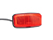 LED Sidemarkeringslys 125x60x24mm rød 46cm kabel