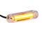 LED Sidemarkeringslys 110x30,5x18mm gul 15cm kabel