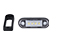 LED Posisjonslys Fristom 84,2x27,7x12,8mm hvid 12-36V inkl. 15cm Kabel