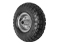 Reservehjul 260x85- Pladefælg. Luftgummihjul; 4.10/3.50-4;  2 hjullager; 20/77mm; 136 Kg